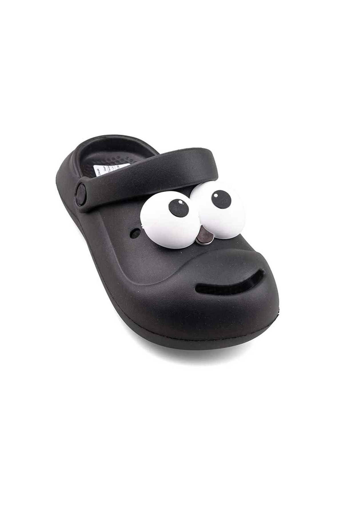 Siyah Emoji Günlük Bahçe Sahil Plaj Kreş Unisex Çocuk Terlik & Sandalet