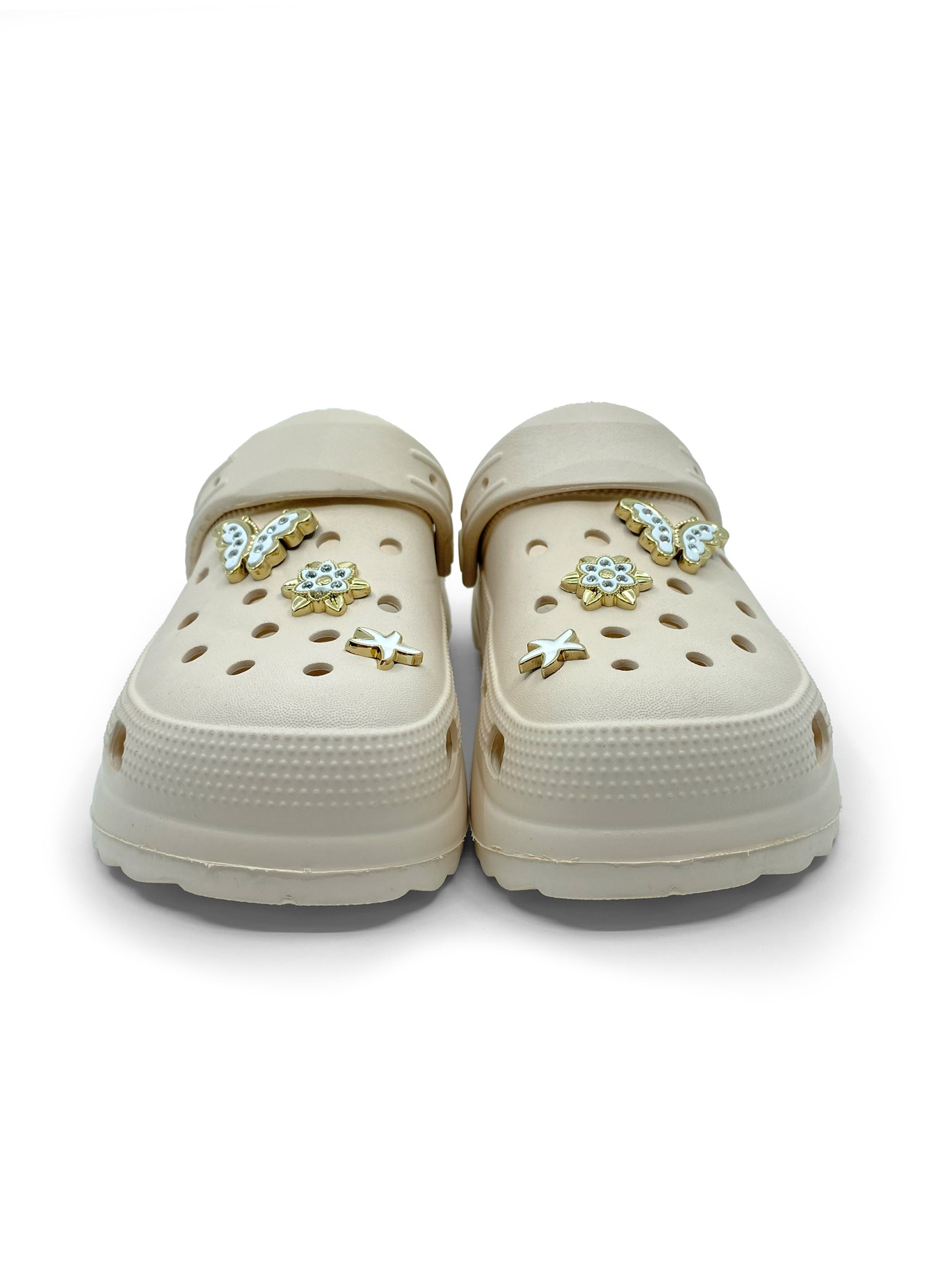 CrocLite Soft Flex Ekru Ortopedik Çocuk Günlük Terlik&Sandalet