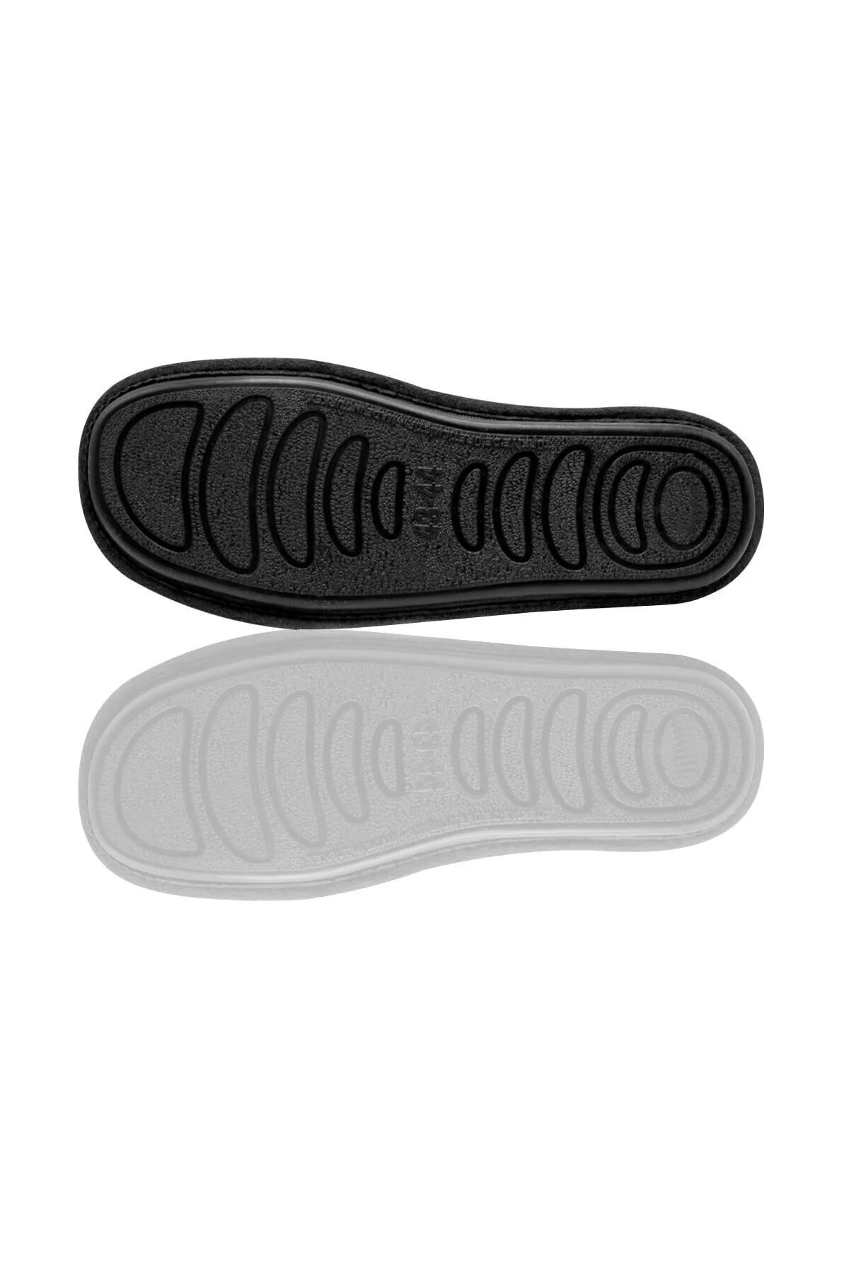 Comfort Unisex Siyah Ev Terliği Rahat Hediyelik Çeyizlik Misafir Terliği