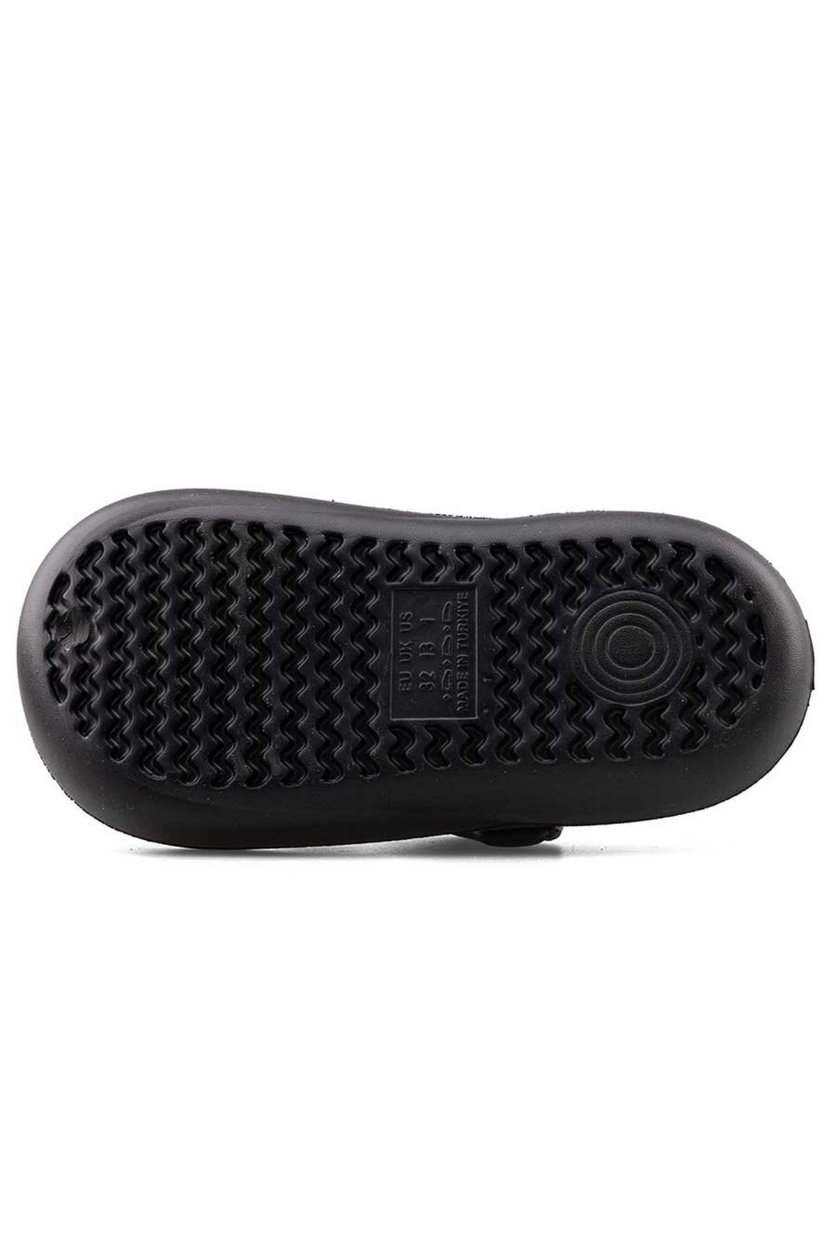 Siyah Emoji Günlük Bahçe Sahil Plaj Kreş Unisex Çocuk Terlik & Sandalet