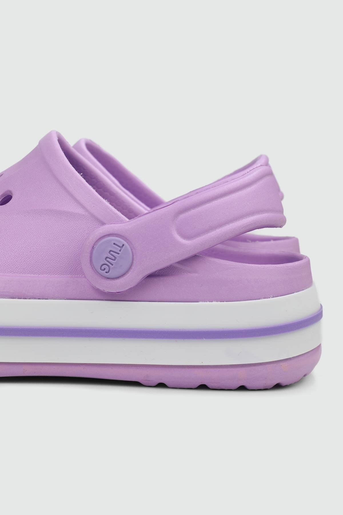 Lila Anatomik Comfort Eva Sahil Plaj Terliği Günlük Kadın Terlik&Sandalet