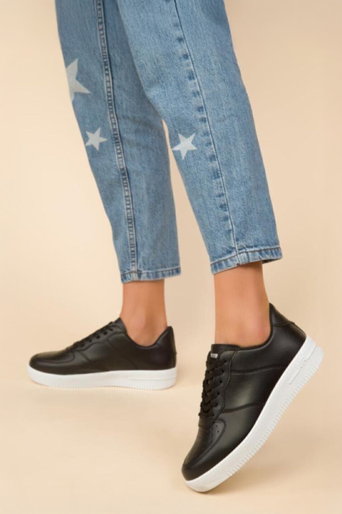 Lifestyle Siyah Unisex Spor Ayakkabı Günlük Sneaker